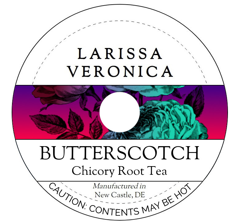 Butterscotch Chicory Root Tea <BR>(Single Serve K-Cup Pods)