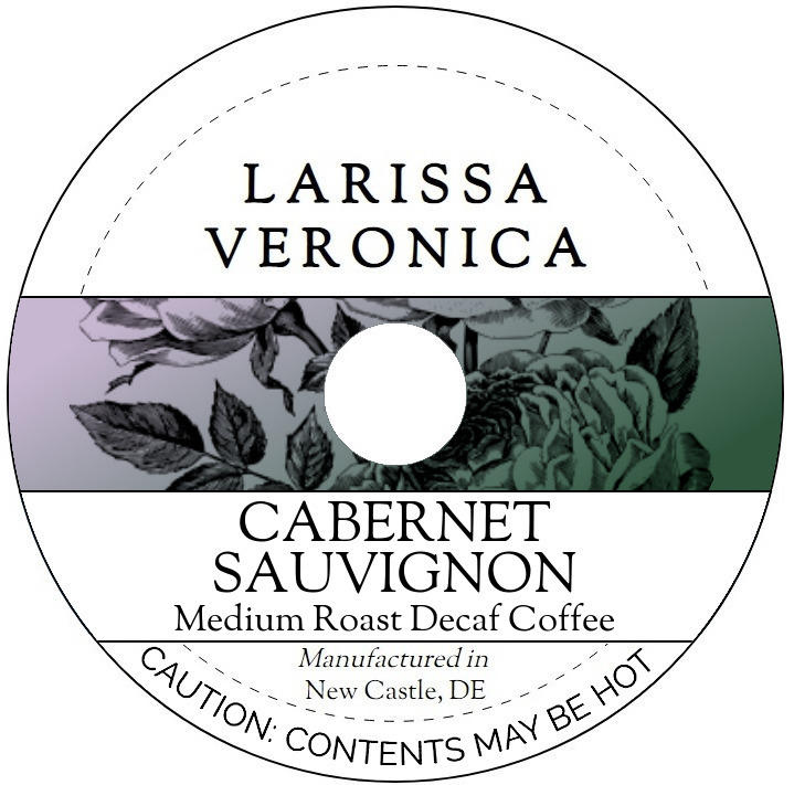 Cabernet Sauvignon Medium Roast Decaf Coffee <BR>(Single Serve K-Cup Pods)