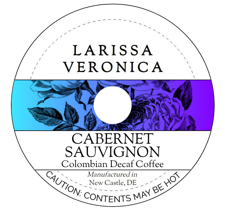 Cabernet Sauvignon Colombian Decaf Coffee <BR>(Single Serve K-Cup Pods)