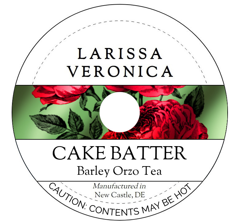 Cake Batter Barley Orzo Tea <BR>(Single Serve K-Cup Pods)