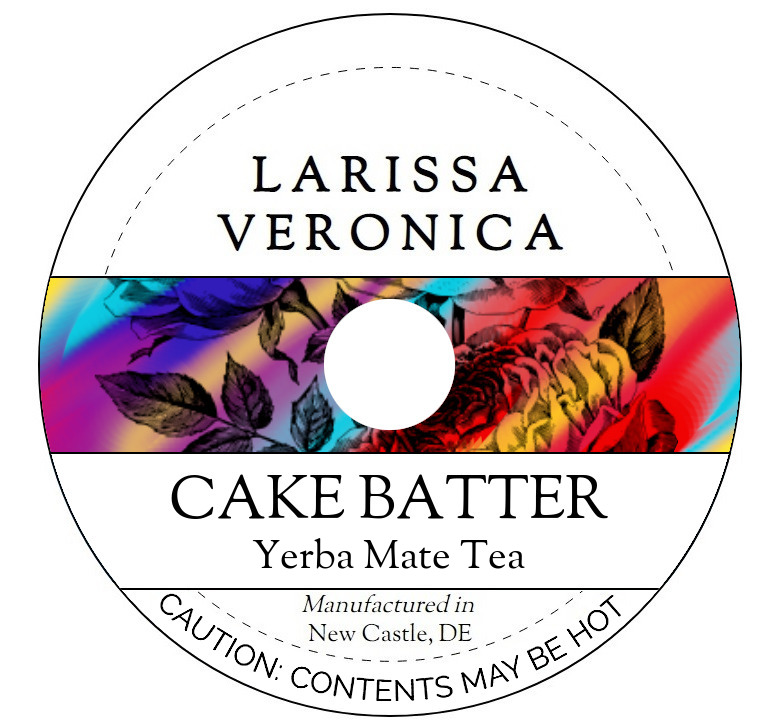 Cake Batter Yerba Mate Tea <BR>(Single Serve K-Cup Pods)