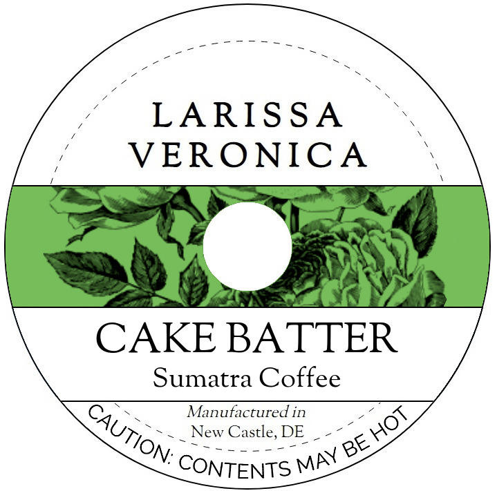 Cake Batter Sumatra Coffee <BR>(Single Serve K-Cup Pods)