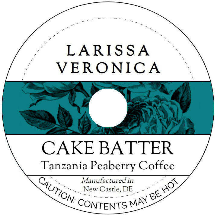 Cake Batter Tanzania Peaberry Coffee <BR>(Single Serve K-Cup Pods)