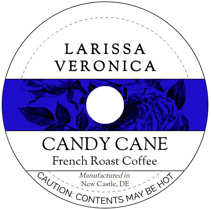 Candy Cane French Roast Coffee <BR>(Single Serve K-Cup Pods)