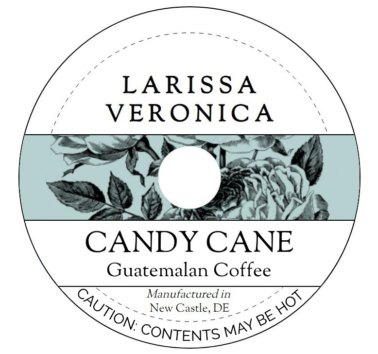 Candy Cane Guatemalan Coffee <BR>(Single Serve K-Cup Pods)
