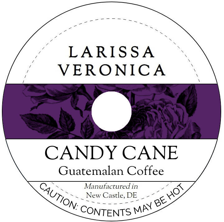 Candy Cane Guatemalan Coffee <BR>(Single Serve K-Cup Pods)
