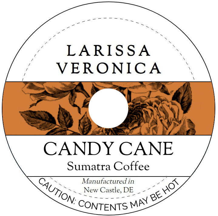 Candy Cane Sumatra Coffee <BR>(Single Serve K-Cup Pods)