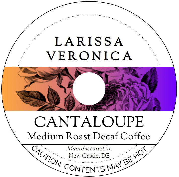 Cantaloupe Medium Roast Decaf Coffee <BR>(Single Serve K-Cup Pods)