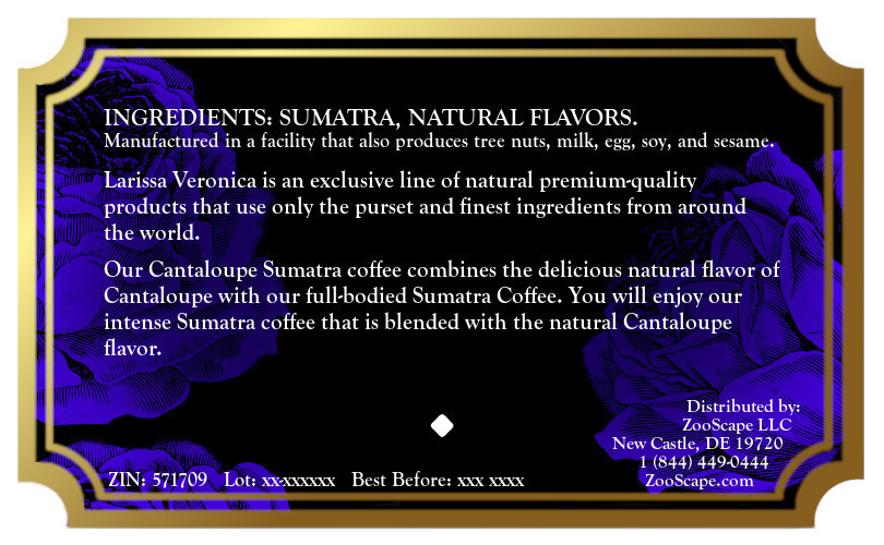 Cantaloupe Sumatra Coffee <BR>(Single Serve K-Cup Pods)