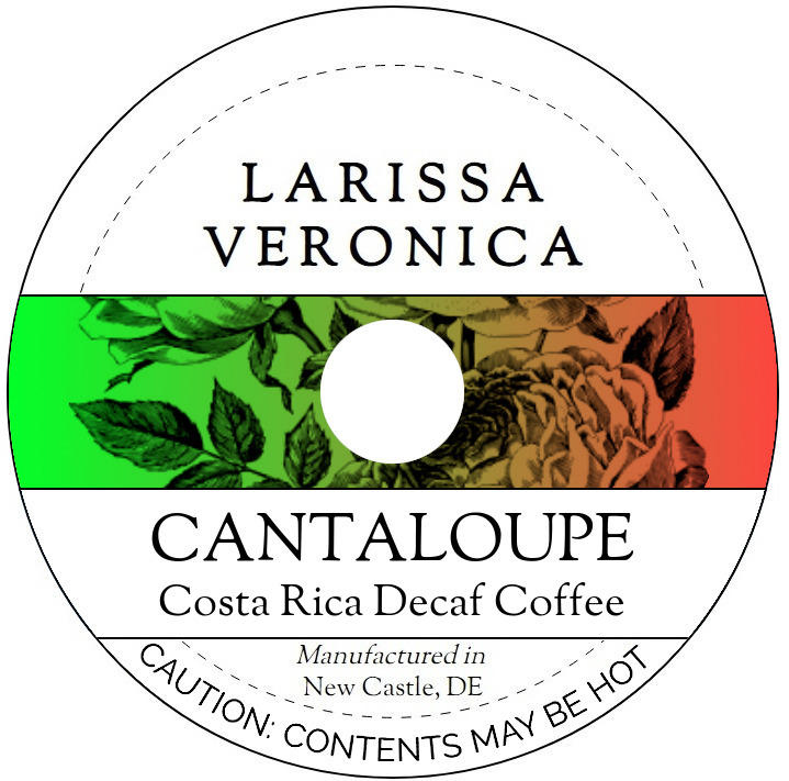 Cantaloupe Costa Rica Decaf Coffee <BR>(Single Serve K-Cup Pods)