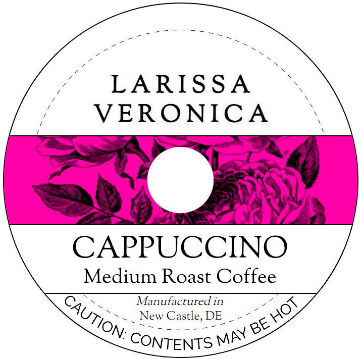 Cappuccino Medium Roast Coffee <BR>(Single Serve K-Cup Pods)