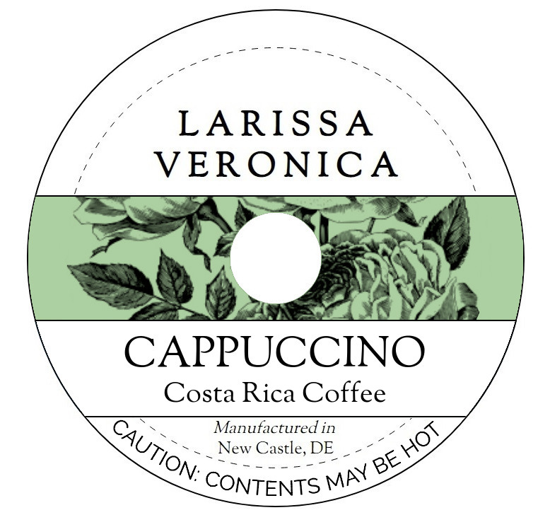 Cappuccino Costa Rica Coffee <BR>(Single Serve K-Cup Pods)