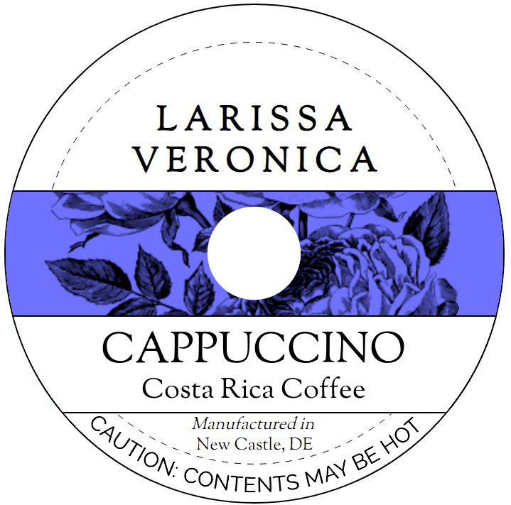 Cappuccino Costa Rica Coffee <BR>(Single Serve K-Cup Pods)