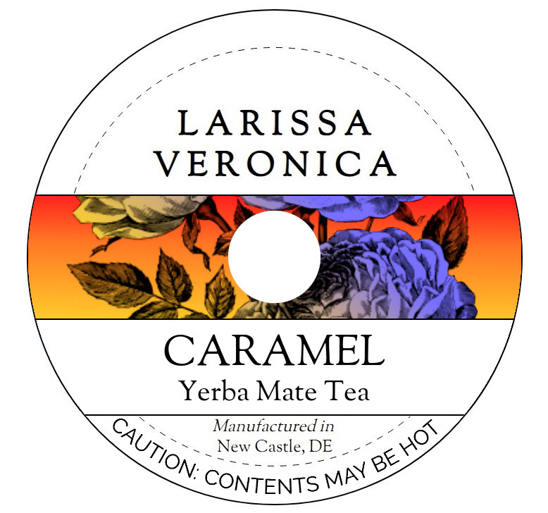 Caramel Yerba Mate Tea <BR>(Single Serve K-Cup Pods)