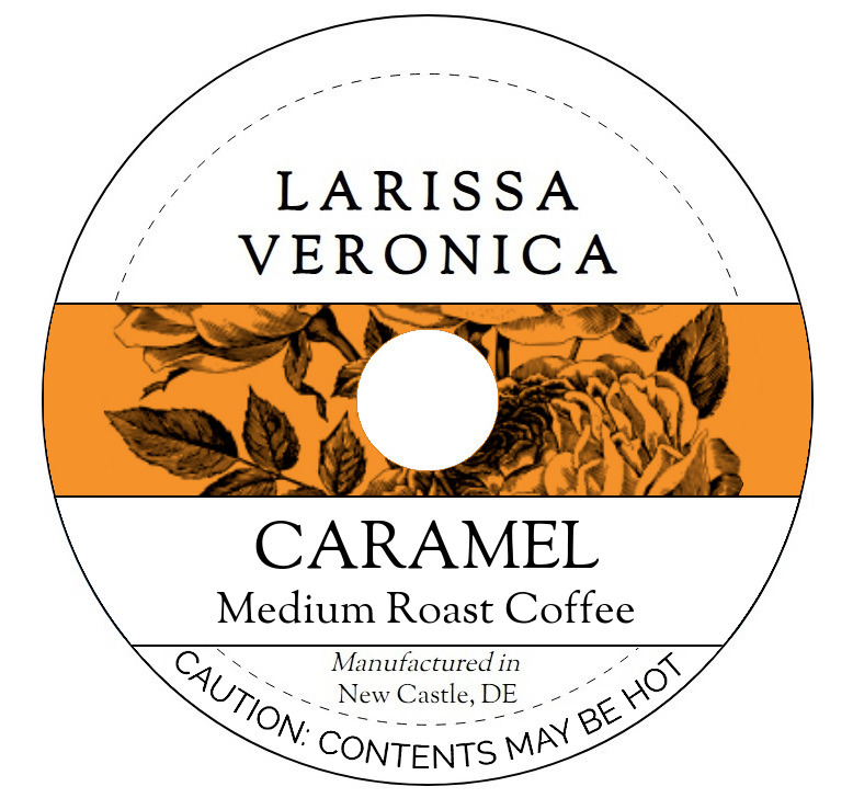 Caramel Medium Roast Coffee <BR>(Single Serve K-Cup Pods)