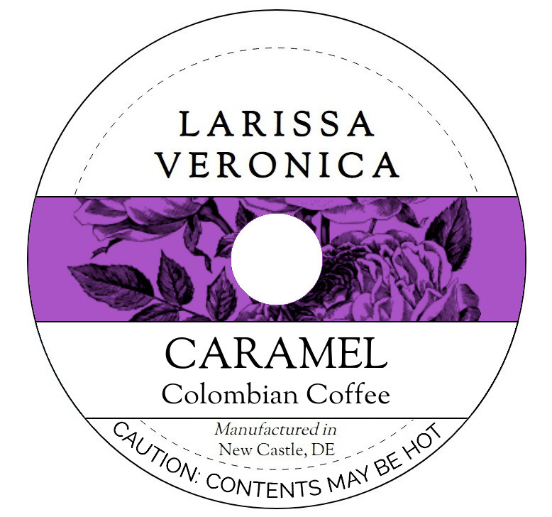 Caramel Colombian Coffee <BR>(Single Serve K-Cup Pods)