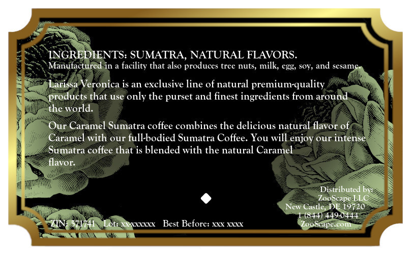 Caramel Sumatra Coffee <BR>(Single Serve K-Cup Pods)