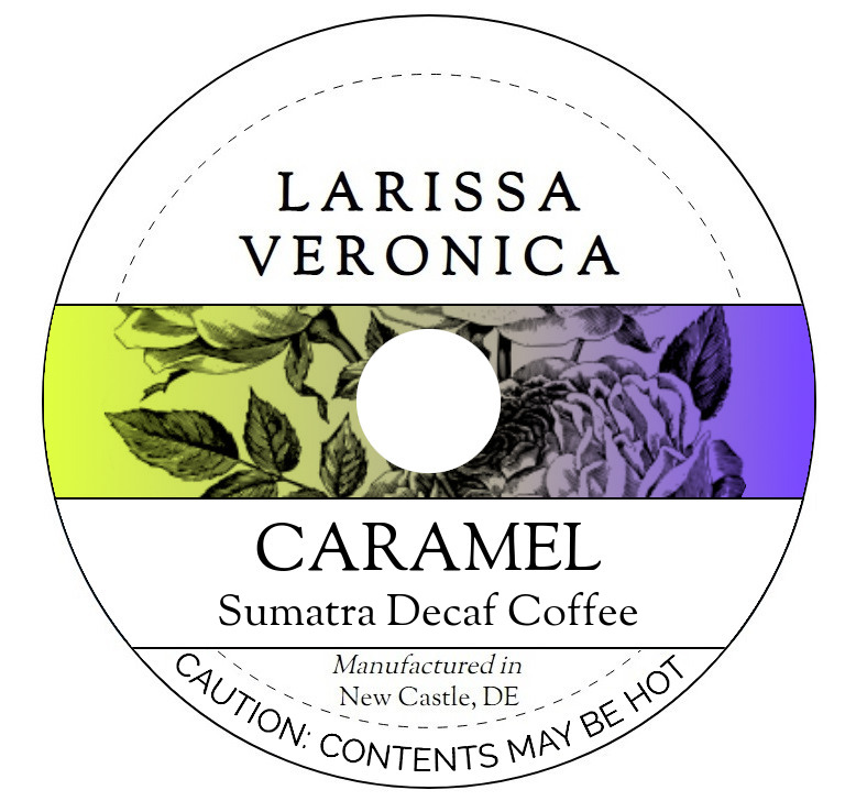 Caramel Sumatra Decaf Coffee <BR>(Single Serve K-Cup Pods)