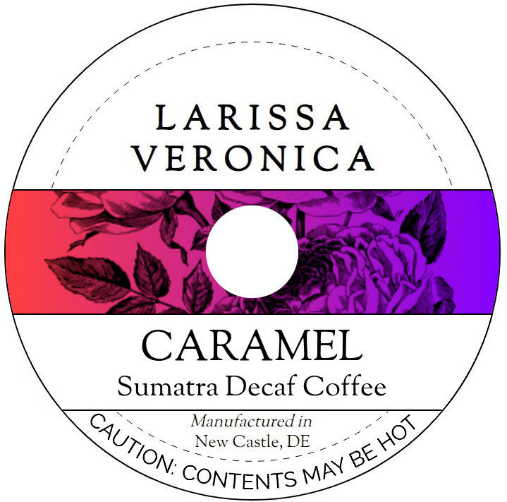 Caramel Sumatra Decaf Coffee <BR>(Single Serve K-Cup Pods)