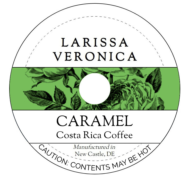 Caramel Costa Rica Coffee <BR>(Single Serve K-Cup Pods)