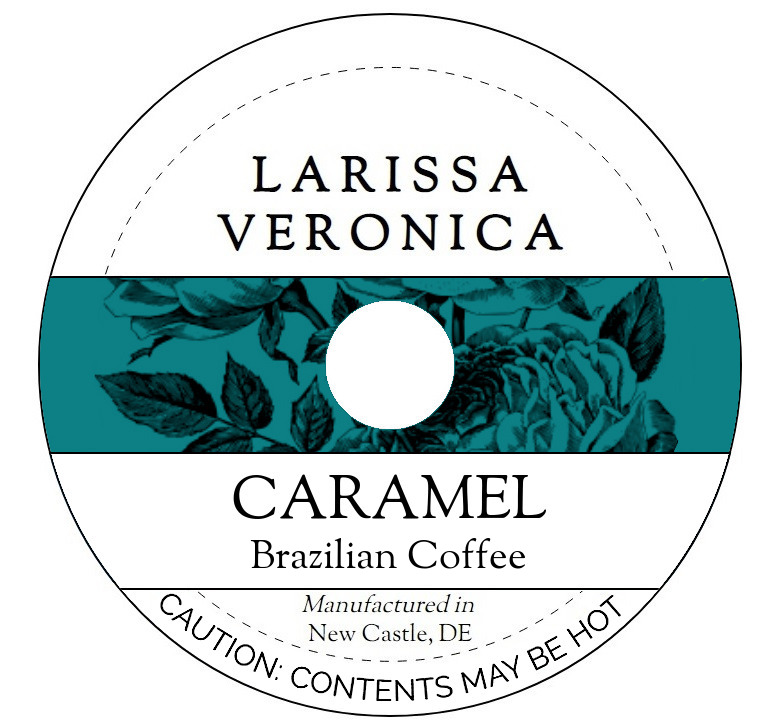 Caramel Brazilian Coffee <BR>(Single Serve K-Cup Pods)