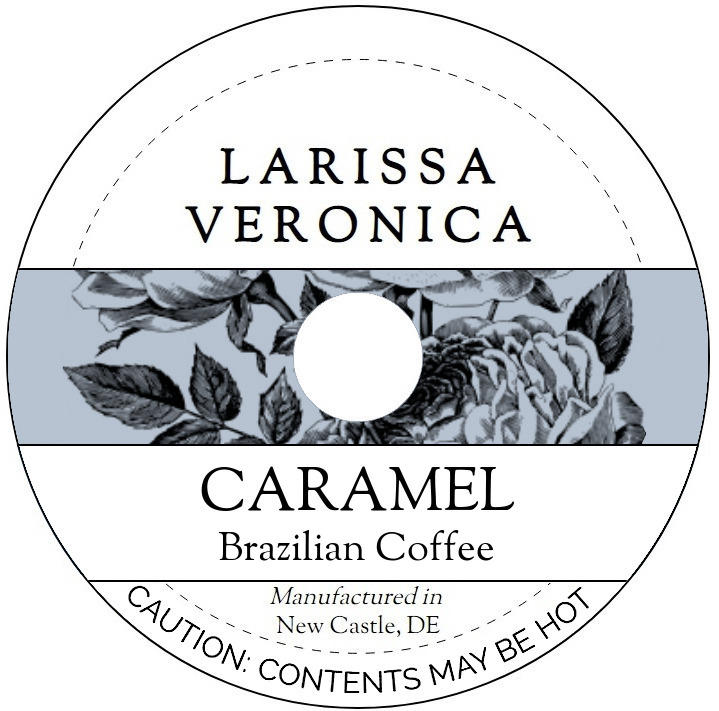 Caramel Brazilian Coffee <BR>(Single Serve K-Cup Pods)