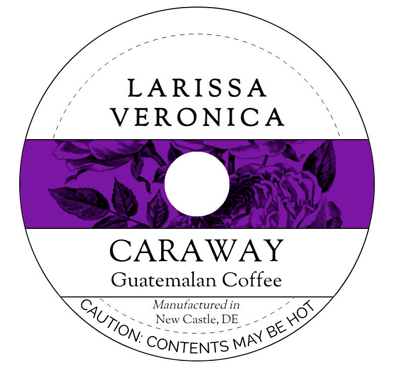 Caraway Guatemalan Coffee <BR>(Single Serve K-Cup Pods)