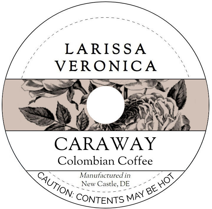 Caraway Colombian Coffee <BR>(Single Serve K-Cup Pods)