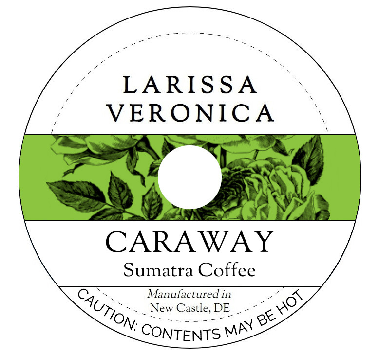 Caraway Sumatra Coffee <BR>(Single Serve K-Cup Pods)