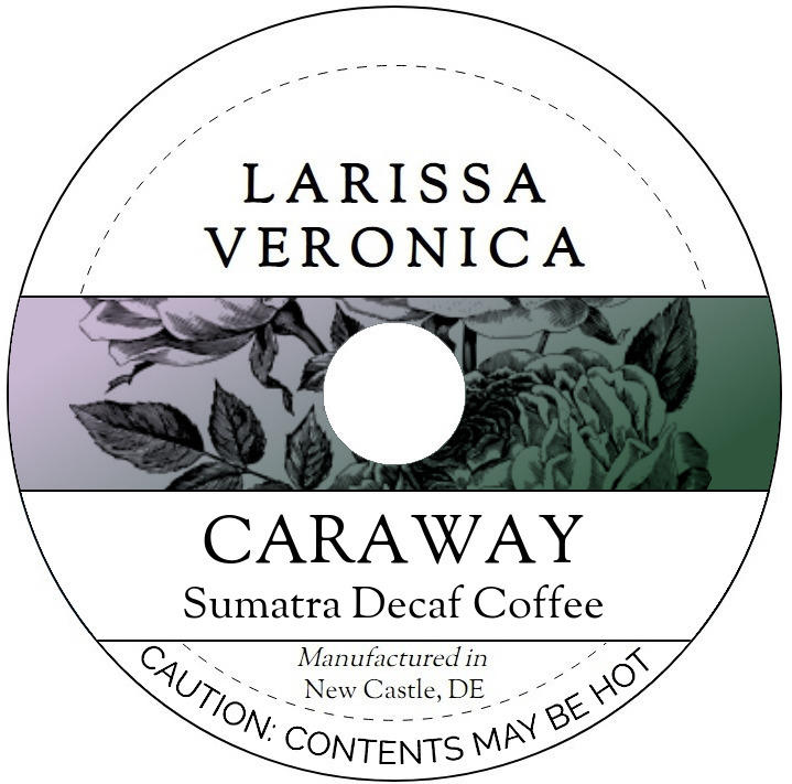 Caraway Sumatra Decaf Coffee <BR>(Single Serve K-Cup Pods)