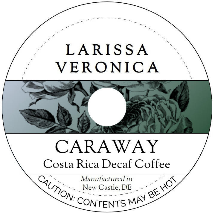 Caraway Costa Rica Decaf Coffee <BR>(Single Serve K-Cup Pods)