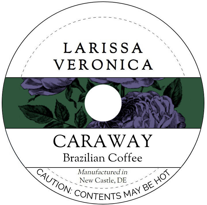 Caraway Brazilian Coffee <BR>(Single Serve K-Cup Pods)