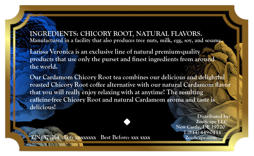 Cardamom Chicory Root Tea <BR>(Single Serve K-Cup Pods)