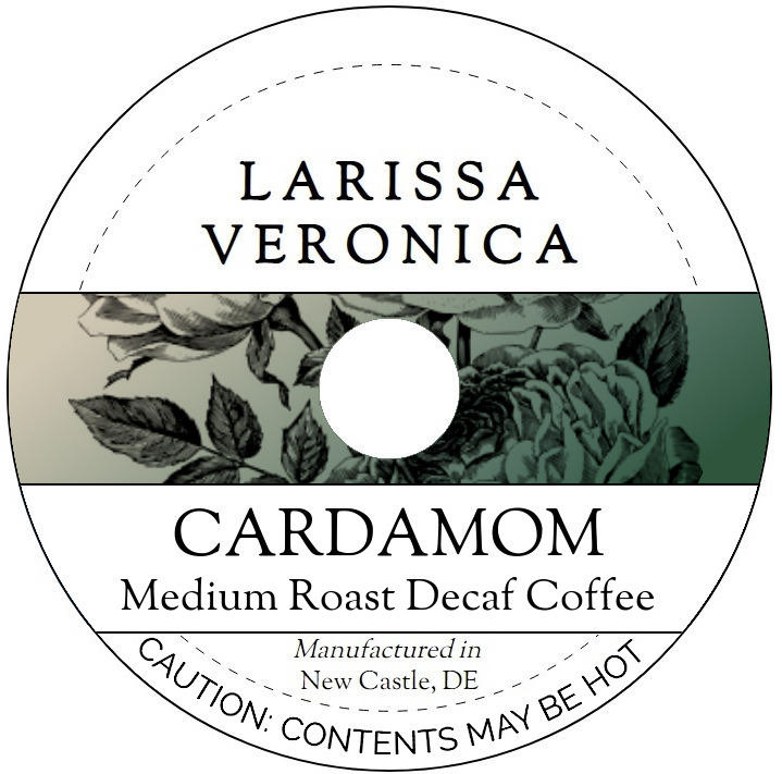 Cardamom Medium Roast Decaf Coffee <BR>(Single Serve K-Cup Pods)