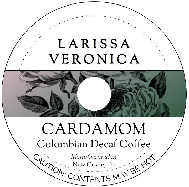 Cardamom Colombian Decaf Coffee <BR>(Single Serve K-Cup Pods)