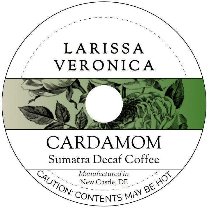 Cardamom Sumatra Decaf Coffee <BR>(Single Serve K-Cup Pods)