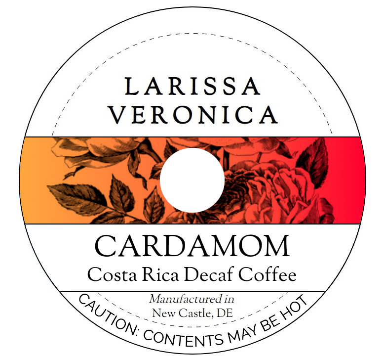 Cardamom Costa Rica Decaf Coffee <BR>(Single Serve K-Cup Pods)