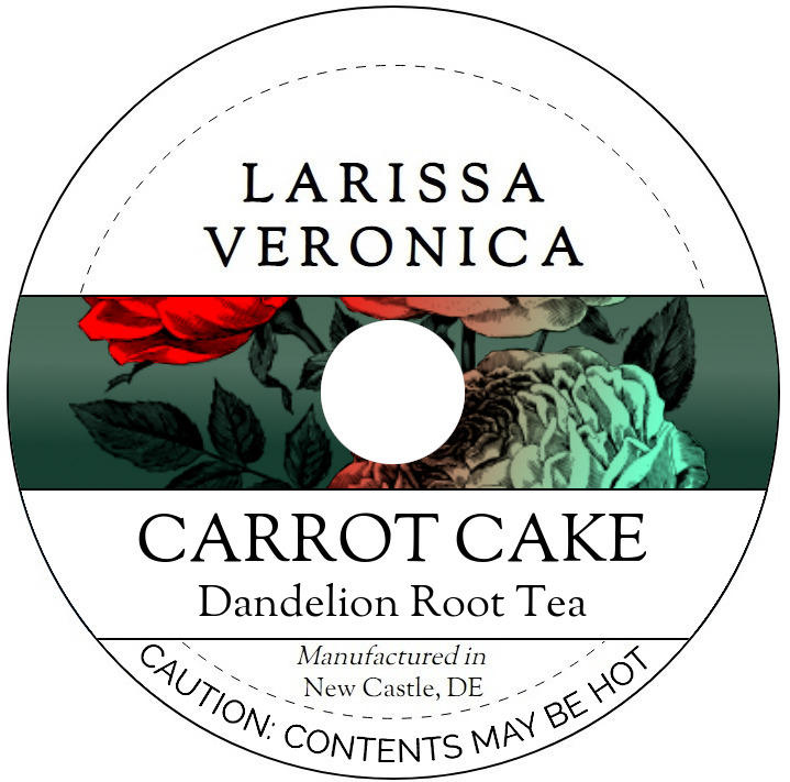 Carrot Cake Dandelion Root Tea <BR>(Single Serve K-Cup Pods)