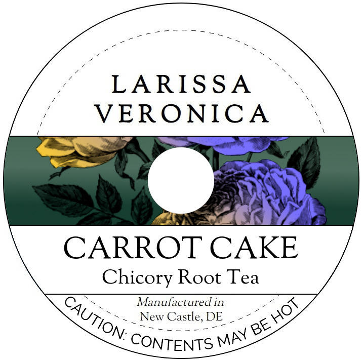 Carrot Cake Chicory Root Tea <BR>(Single Serve K-Cup Pods)