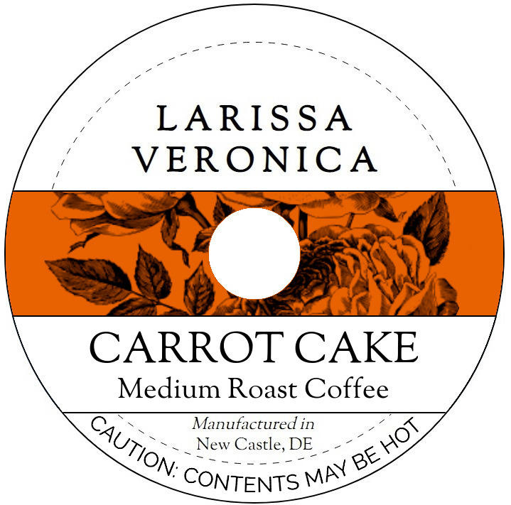 Carrot Cake Medium Roast Coffee <BR>(Single Serve K-Cup Pods)