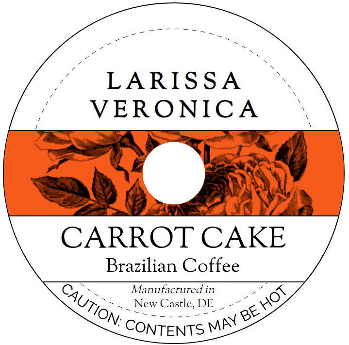 Carrot Cake Brazilian Coffee <BR>(Single Serve K-Cup Pods)