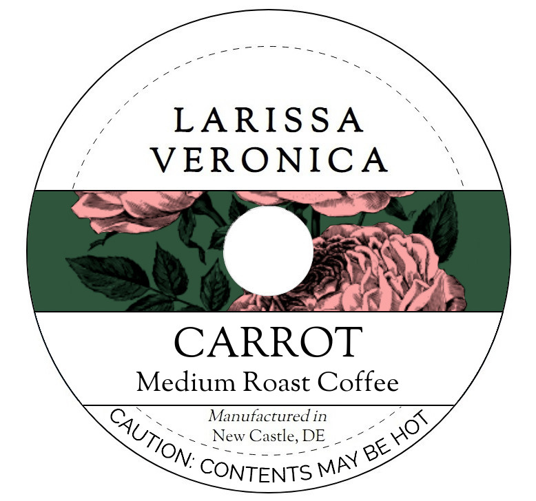 Carrot Medium Roast Coffee <BR>(Single Serve K-Cup Pods)