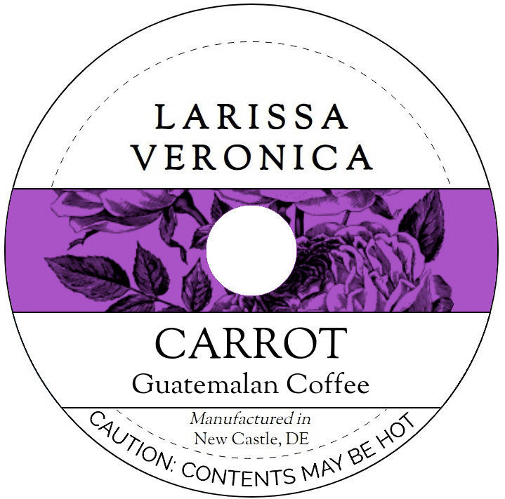 Carrot Guatemalan Coffee <BR>(Single Serve K-Cup Pods)