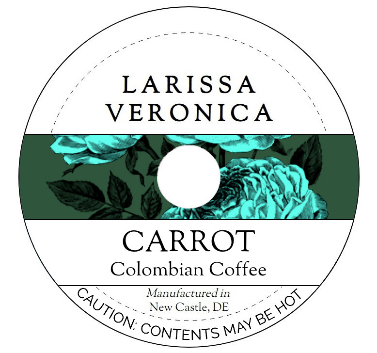 Carrot Colombian Coffee <BR>(Single Serve K-Cup Pods)