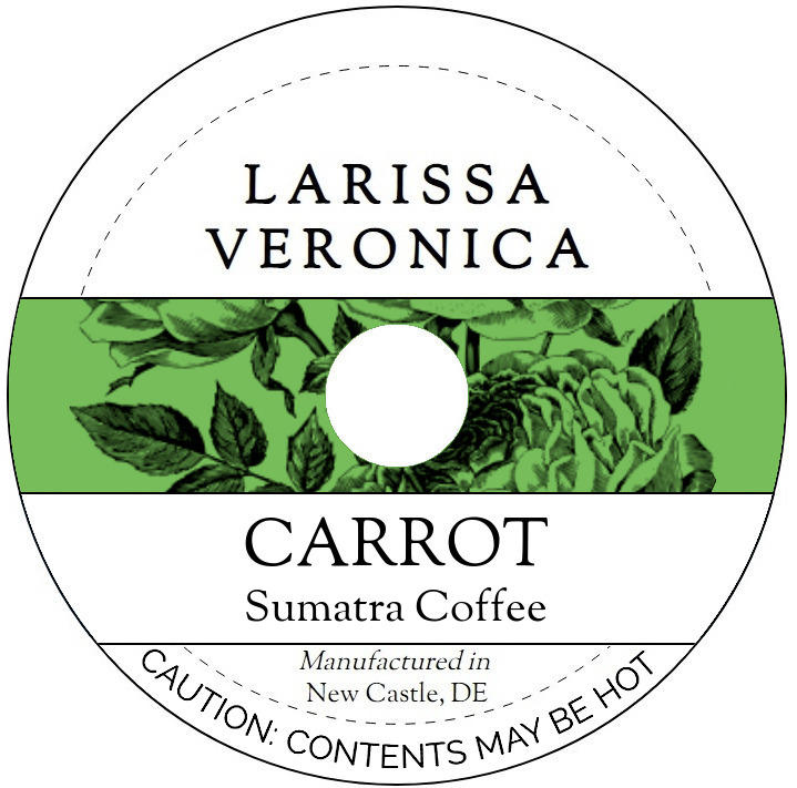 Carrot Sumatra Coffee <BR>(Single Serve K-Cup Pods)