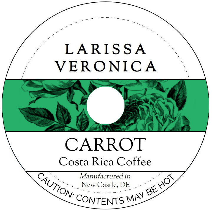 Carrot Costa Rica Coffee <BR>(Single Serve K-Cup Pods)