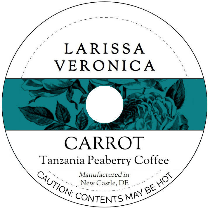 Carrot Tanzania Peaberry Coffee <BR>(Single Serve K-Cup Pods)