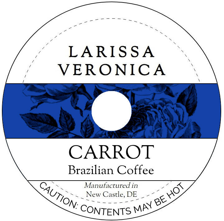 Carrot Brazilian Coffee <BR>(Single Serve K-Cup Pods)