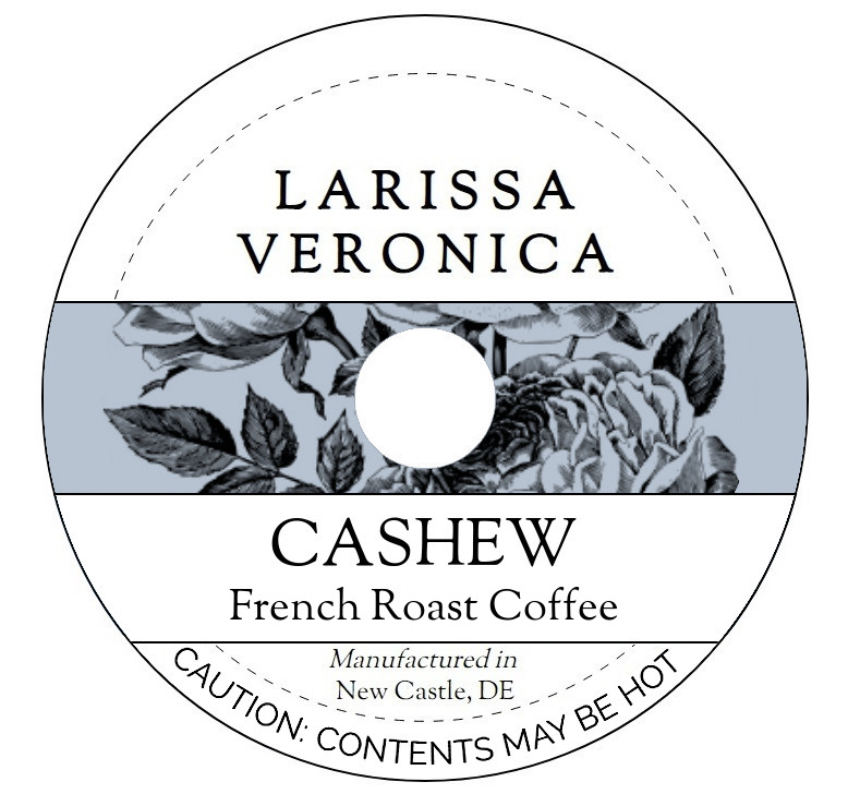 Cashew French Roast Coffee <BR>(Single Serve K-Cup Pods)
