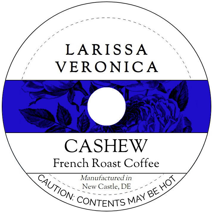 Cashew French Roast Coffee <BR>(Single Serve K-Cup Pods)